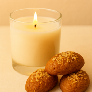 Αρωματικό κερί μελομακάρονο