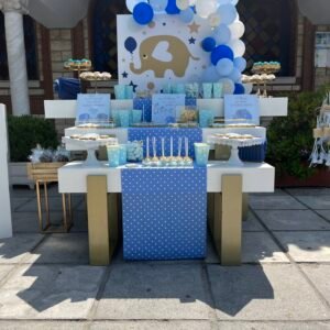 ''Στολισμός Βάπτισης με θέμα το Ελεφαντάκι''