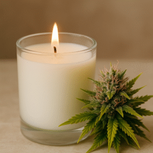 Αρωματικό κερί Cannabis Flower