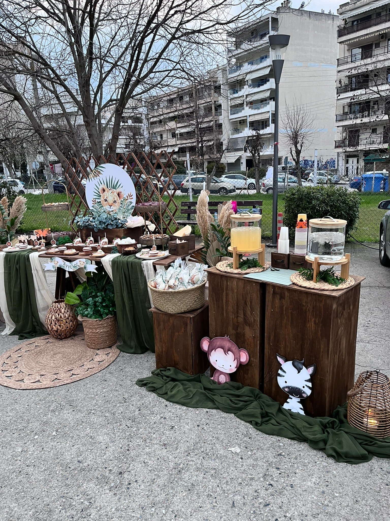 Στολισμός Γάμου & Βάπτισης – Jungle & Elegant Natural Style - Image 16