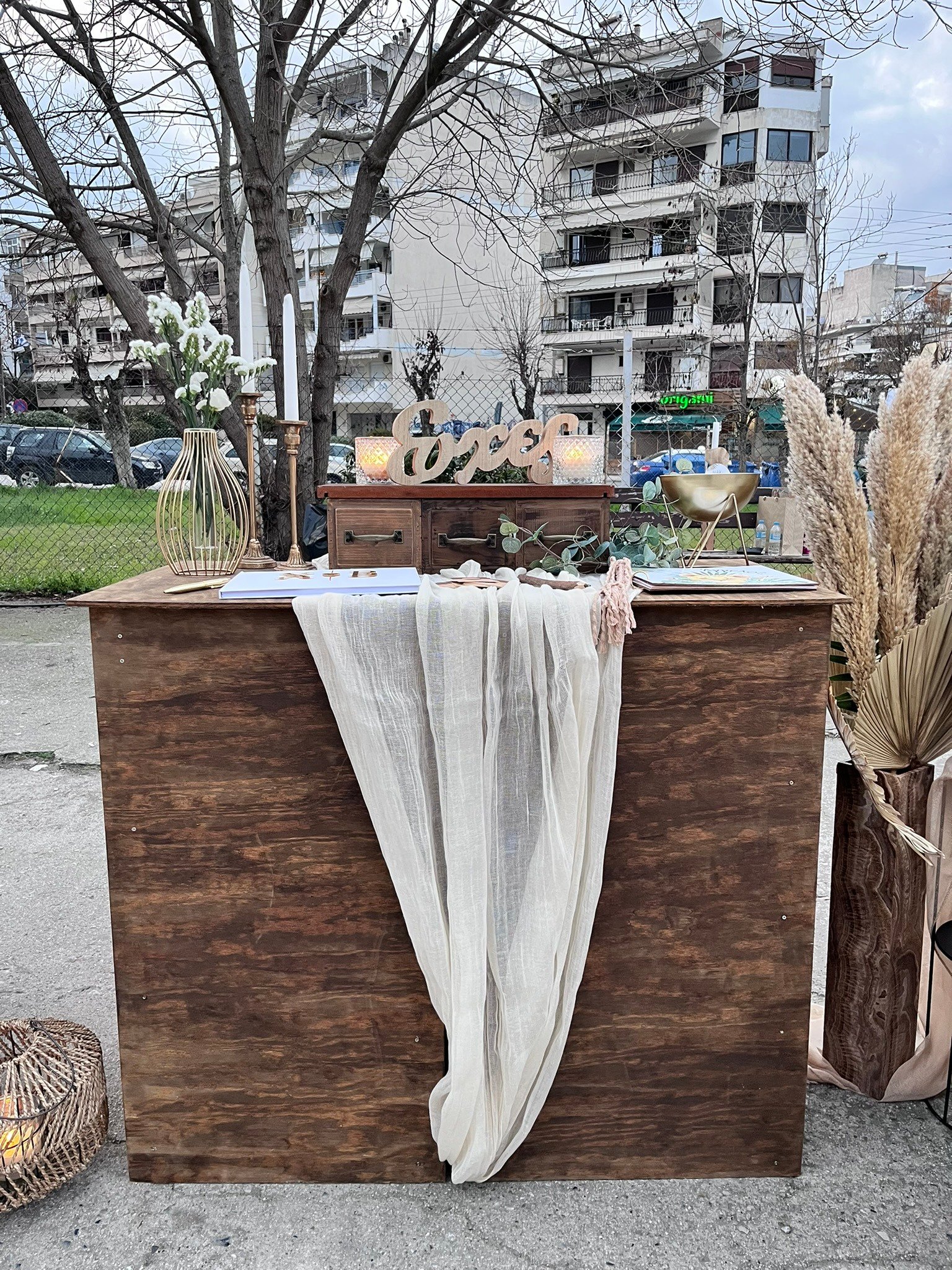 Στολισμός Γάμου & Βάπτισης – Jungle & Elegant Natural Style - Image 17