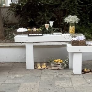 Στολισμός γάμου με λεμόνια και ελιά