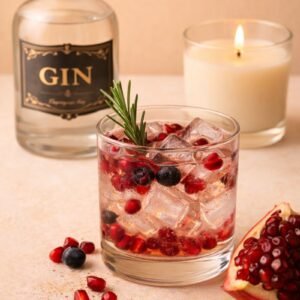 Αρωματικό κερί Gin με ρόδι